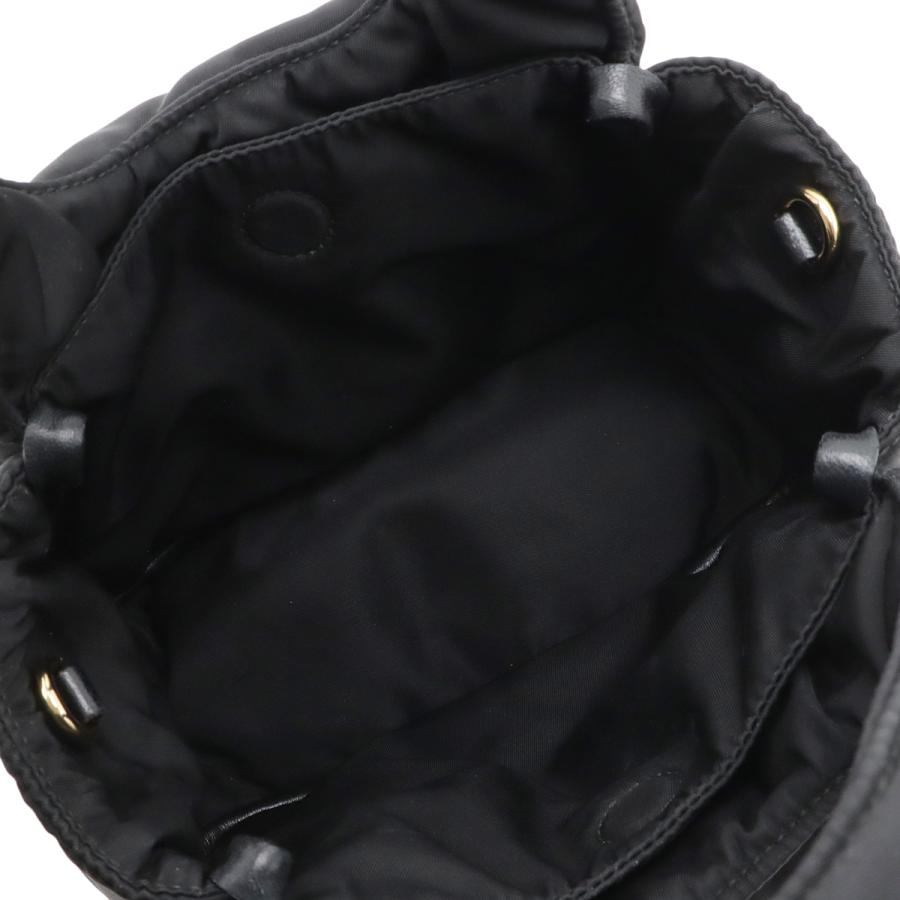 PRADA プラダ パデッドRe-Nylon リボン ハンドバッグ ミニバッグ 2WAY ショルダーバッグ 斜め掛け ナイロン NERO 黒 ブラック | PRADA | 06