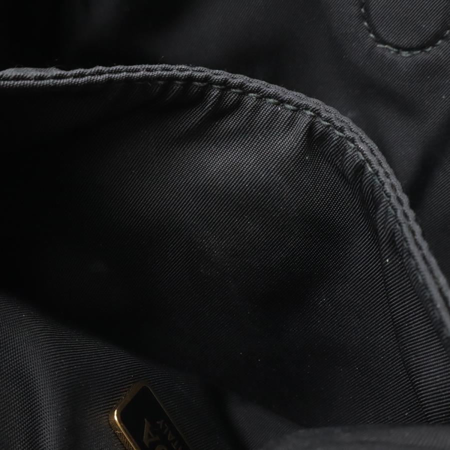 PRADA プラダ パデッドRe-Nylon リボン ハンドバッグ ミニバッグ 2WAY ショルダーバッグ 斜め掛け ナイロン NERO 黒 ブラック | PRADA | 08