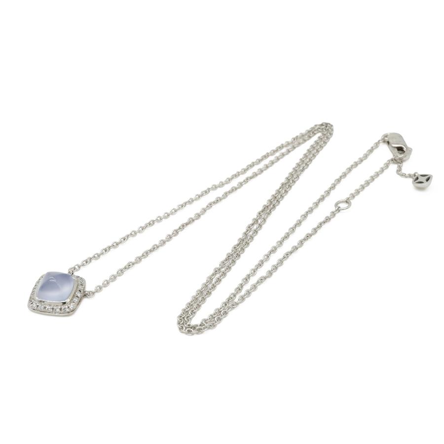 FRED フレッド パン ドゥ スークル リング ネックレス ペンダント K18WG ホワイトゴールド ダイヤモンド カルセドニー | Fred | 01
