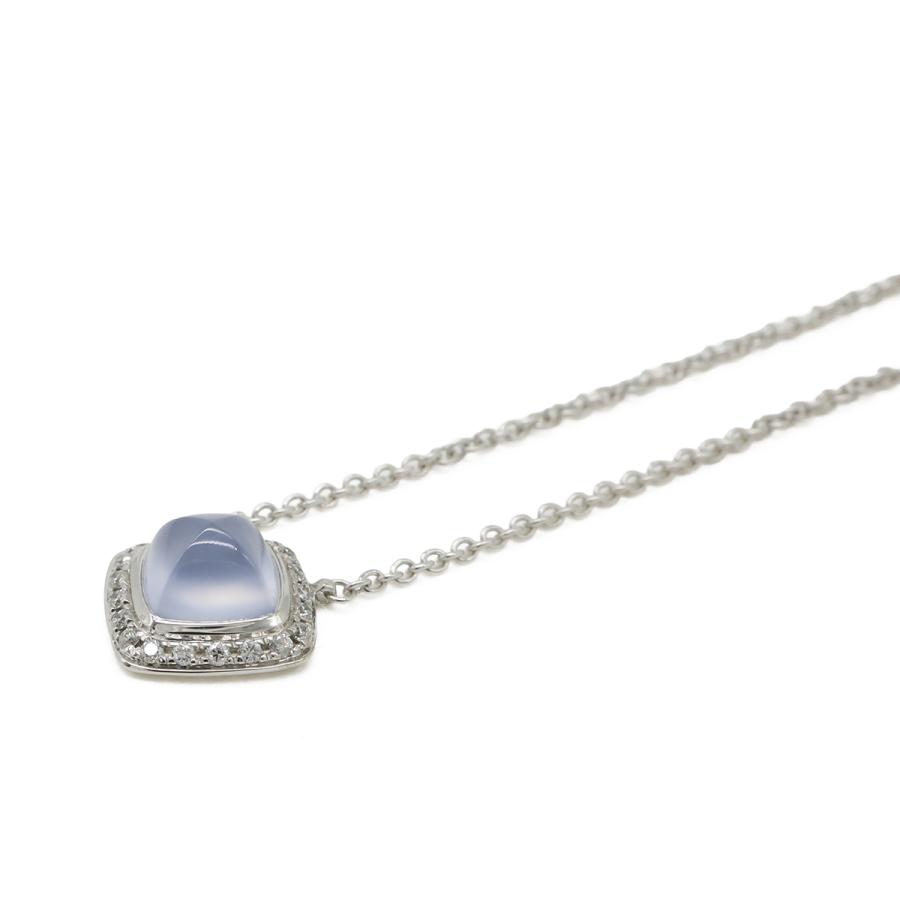 FRED フレッド パン ドゥ スークル リング ネックレス ペンダント K18WG ホワイトゴールド ダイヤモンド カルセドニー | Fred | 02
