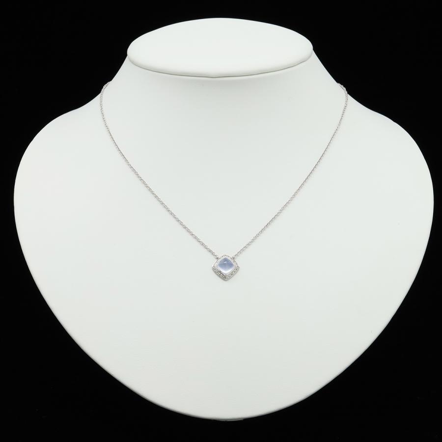 FRED フレッド パン ドゥ スークル リング ネックレス ペンダント K18WG ホワイトゴールド ダイヤモンド カルセドニー | Fred | 05