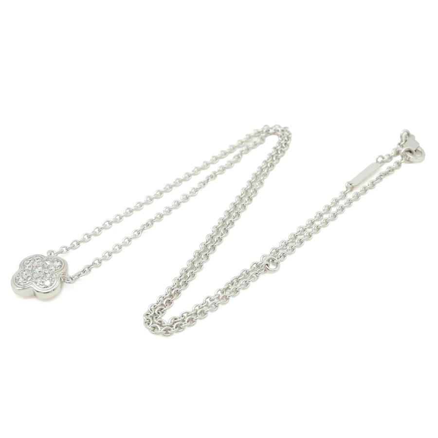 Van Cleef & Arpels ヴァン クリーフ & アーペル ピュア アルハンブラ ネックレス ペンダント K18WG ダイヤモンド VCARD81200 | Van Cleef ＆ Arpels | 01