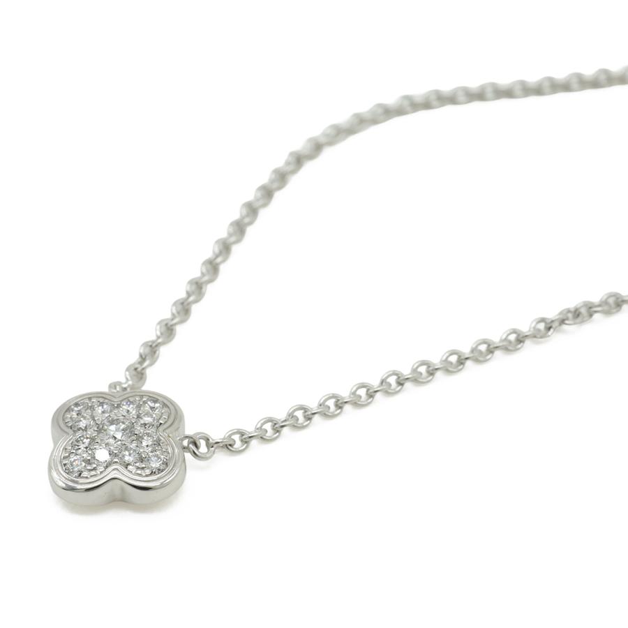 Van Cleef & Arpels ヴァン クリーフ & アーペル ピュア アルハンブラ ネックレス ペンダント K18WG ダイヤモンド VCARD81200 | Van Cleef ＆ Arpels | 02