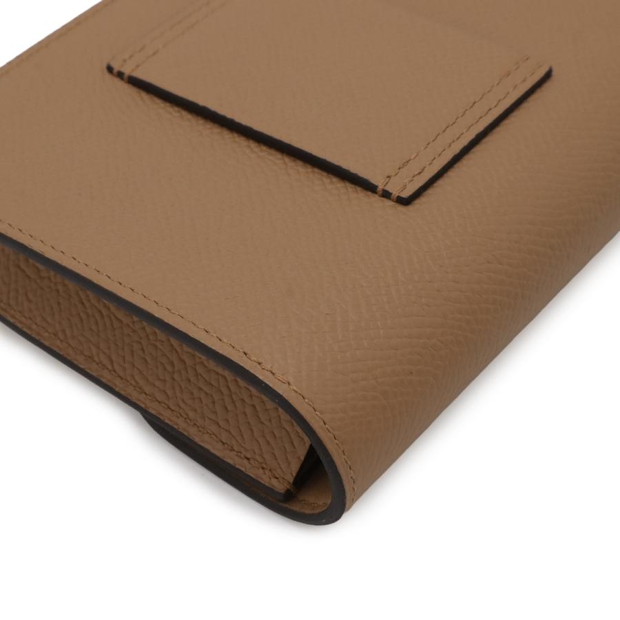 HERMES エルメス コンスタンス スリム 2つ折財布 二つ折り財布 ヴォーエプソン レザー チャイ ベージュブラウン系 コインケース付き | HERMES | 02