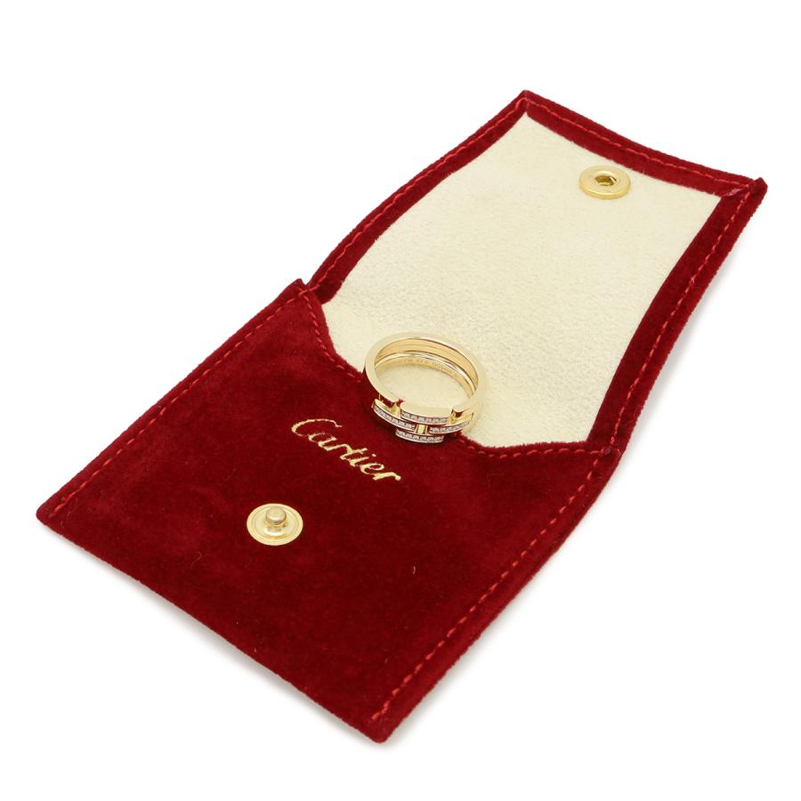 Cartier カルティエ マイヨン パンテール リング 指輪 ハーフパヴェ K18YG 750YG イエローゴールド ダイヤモンド #53 13号 | Cartier | 07