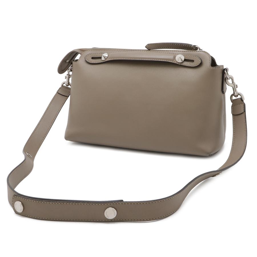 FENDI フェンディ BY THE WAY バイザウェイ ミディアム ハンドバッグ 2WAY ショルダーバッグ レザー グレージュ シルバー金具 8BL124 | FENDI | 01