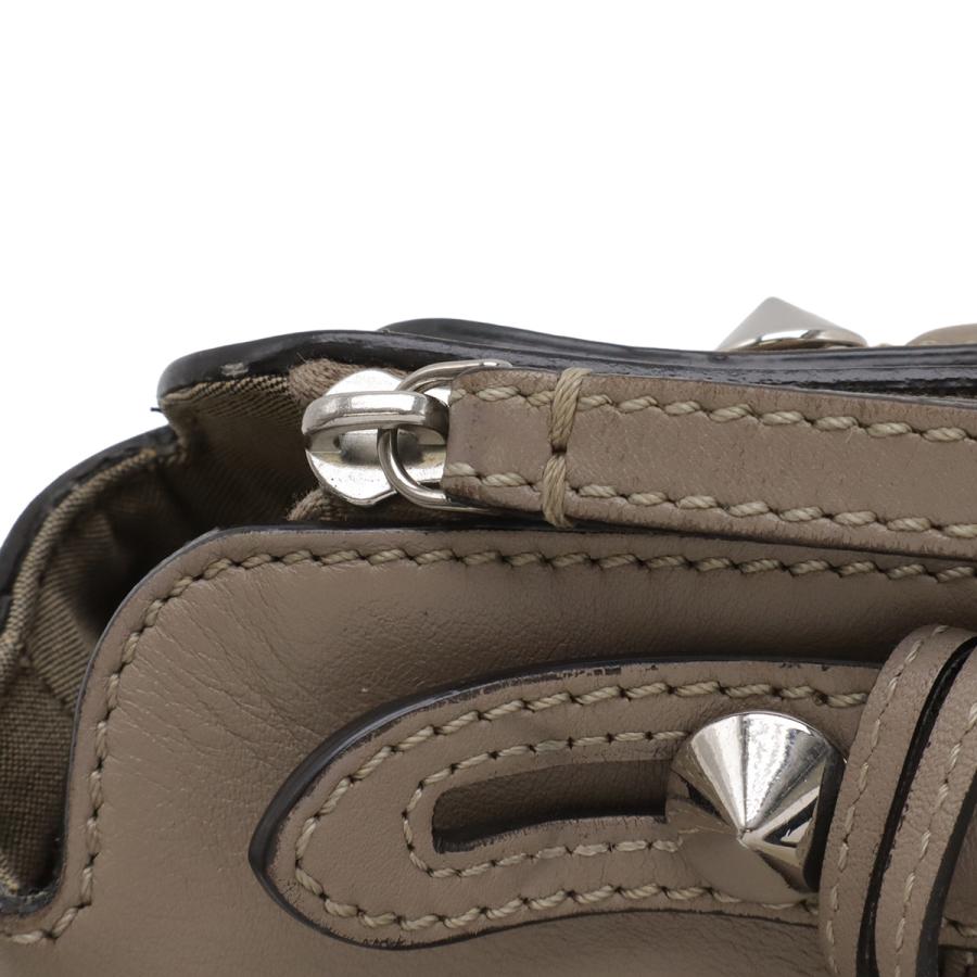 FENDI フェンディ BY THE WAY バイザウェイ ミディアム ハンドバッグ 2WAY ショルダーバッグ レザー グレージュ シルバー金具 8BL124 | FENDI | 04