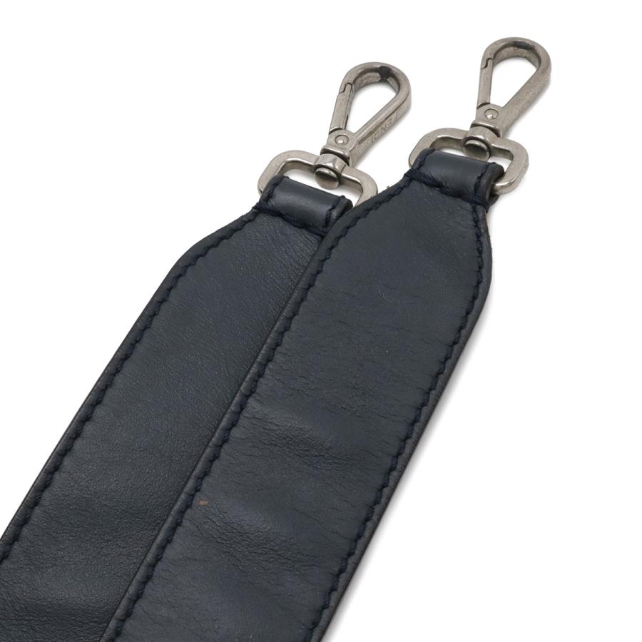 FENDI フェンディ ドットコム ハンドバッグ 2WAY ショルダーバッグ セミショルダー レザー ネイビー 紺 ポーチ付き 8BN293 | FENDI | 03