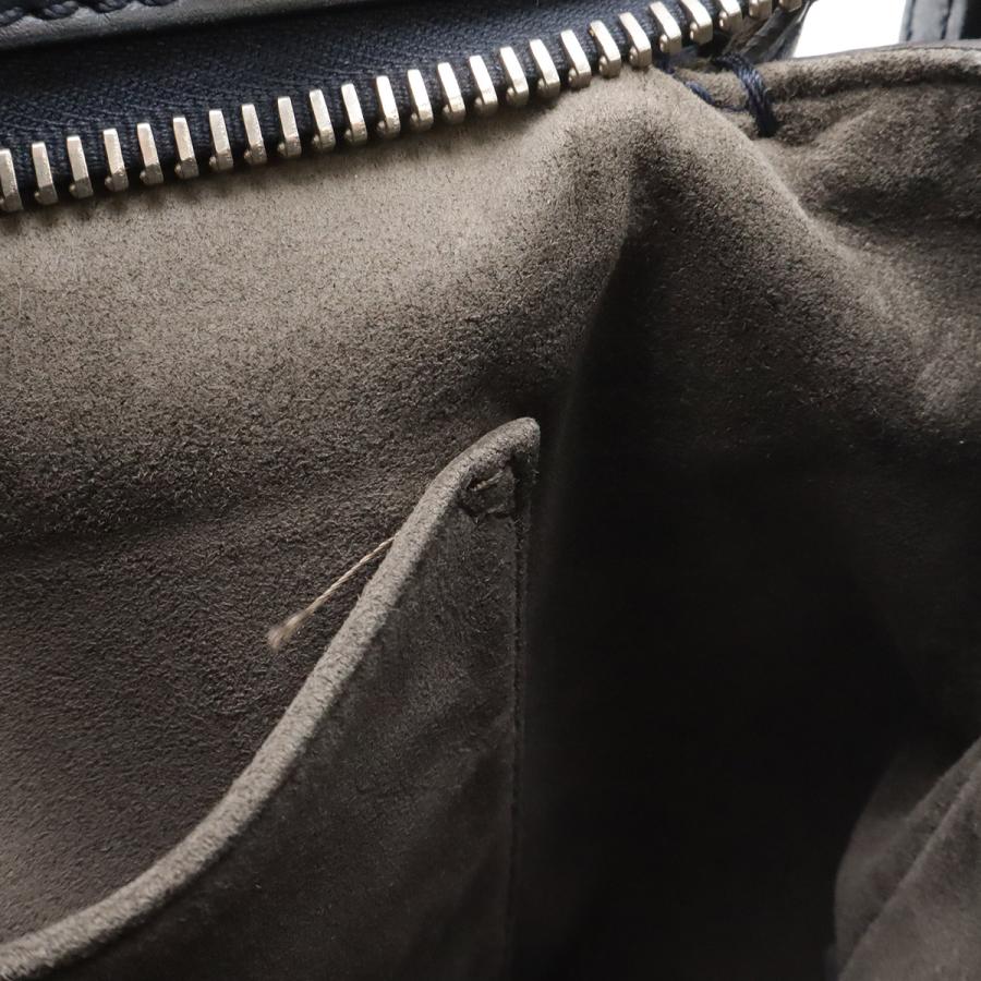 FENDI フェンディ ドットコム ハンドバッグ 2WAY ショルダーバッグ セミショルダー レザー ネイビー 紺 ポーチ付き 8BN293 | FENDI | 06