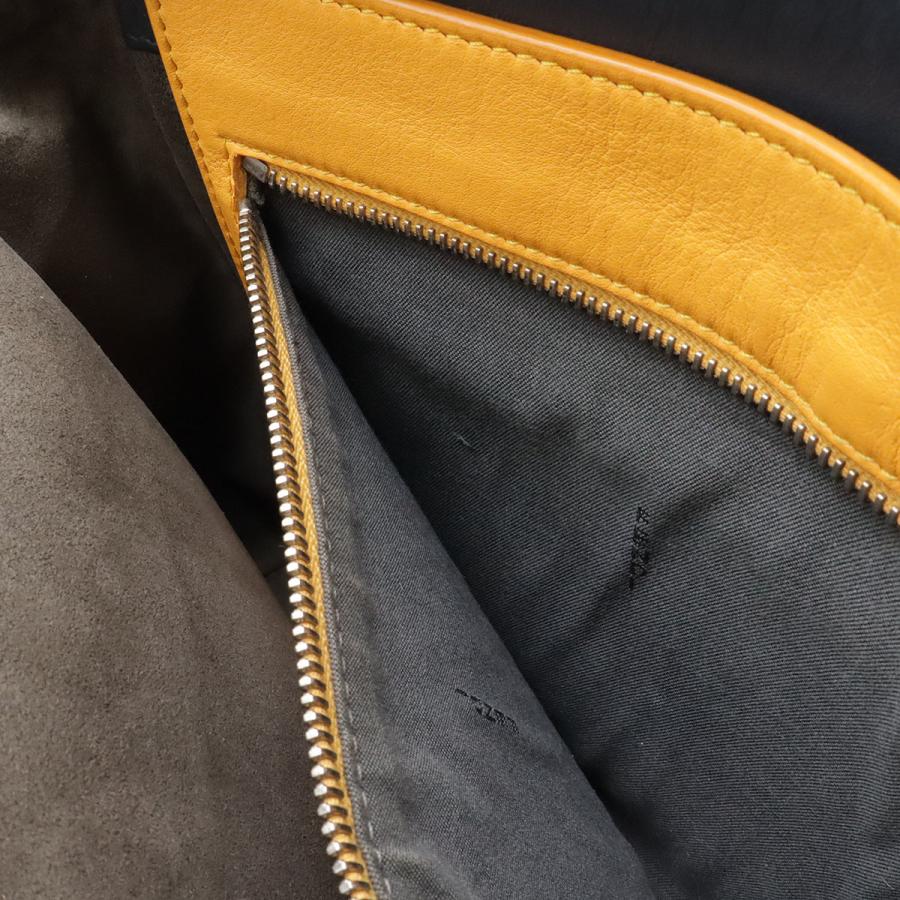 FENDI フェンディ ドットコム ハンドバッグ 2WAY ショルダーバッグ セミショルダー レザー ネイビー 紺 ポーチ付き 8BN293 | FENDI | 08