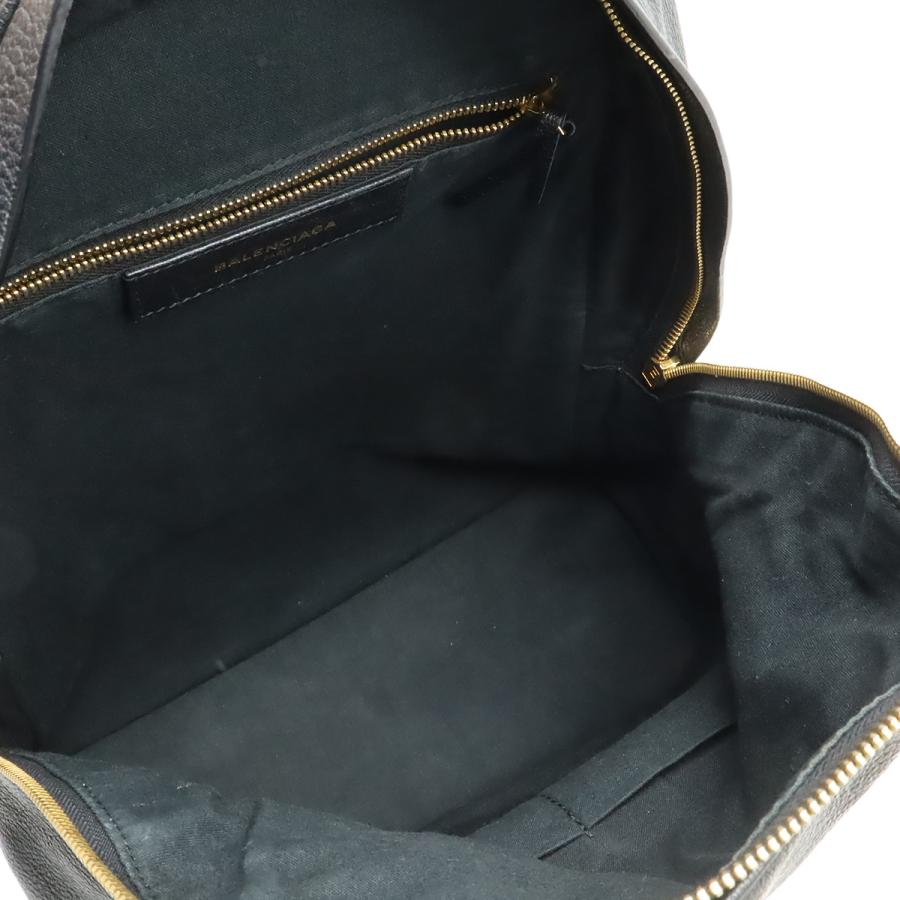 BALENCIAGA バレンシアガ シティ バックパック リュックサック デイパック レザー ブラック 黒 ゴールド金具 ミラー付き 453294 | BALENCIAGA | 07