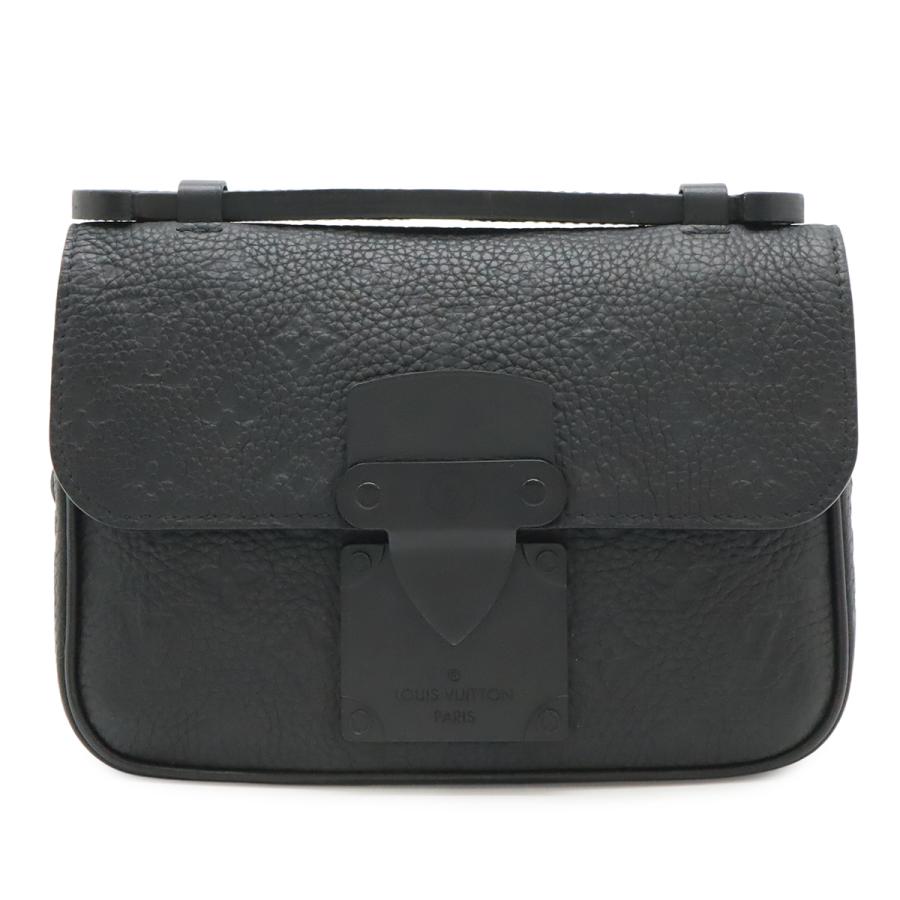 LOUIS VUITTON ルイ ヴィトン トリヨンモノグラム Sロック スリングバッグ ボディバッグ ショルダーバッグ レザー ノワール 黒 ブラック | LOUIS VUITTON