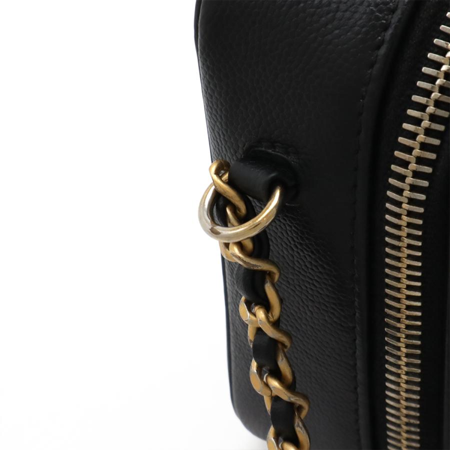 CHANEL シャネル CCフィリグリー スモール バニティバッグ ハンドバッグ 2WAY チェーンショルダーバッグ キャビアスキン レザー ブラック | CHANEL | 04