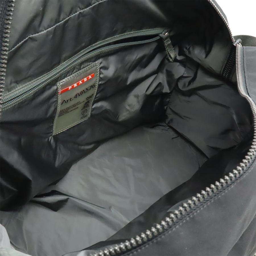PRADA プラダ プラダスポーツ スポーツライン メッセンジャーバッグ ショルダーバッグ ナイロン グレー 4VA576 | PRADA | 06