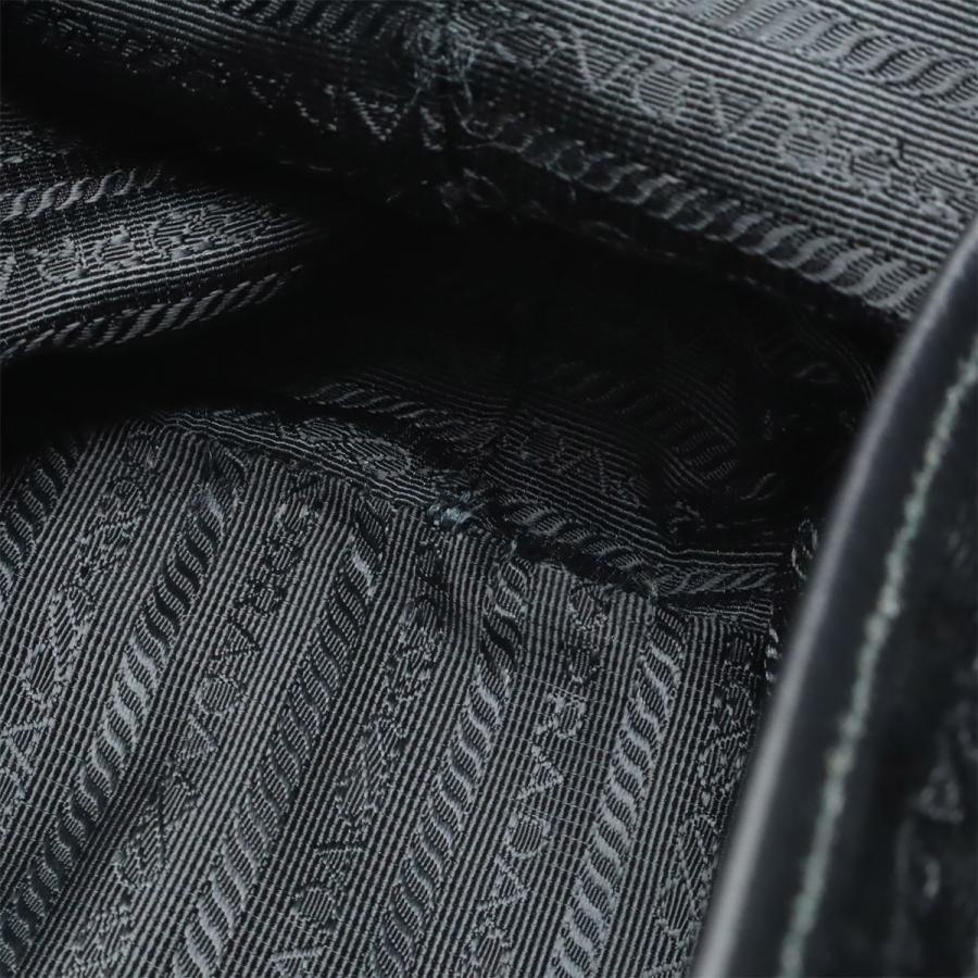 PRADA プラダ ハンドバッグ トートバッグ ナイロン レザー NERO 黒 ブラック ゴールド金具 ショルダーストラップ欠品 1BA172 | PRADA | 05