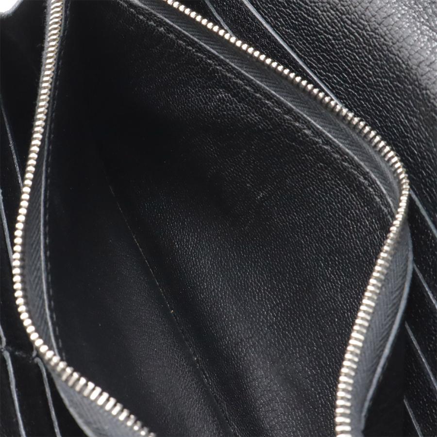 HERMES エルメス ケリーウォレット ロング 2つ折長財布 二つ折り長財布 シェーブル レザー ブラック 黒 シルバー金具 □N刻印 | HERMES | 06