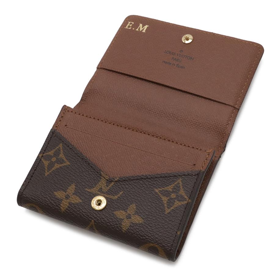 LOUIS VUITTON ルイ ヴィトン モノグラム アンヴェロップ カルト ドゥ ヴィジット カードケース 名刺入れ パスケース イニシャル入り | LOUIS VUITTON | 03