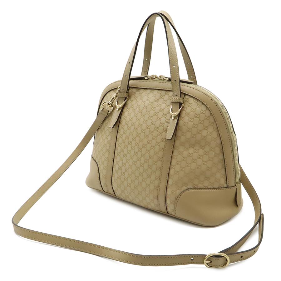 【本日終了】★新品未使用・最終値下★ グッチ マイクログッチシマ 2WAYバッグ GUCCI（グッチ） マイクログッチシマ グッチニース ハンドバッグ 2WAY