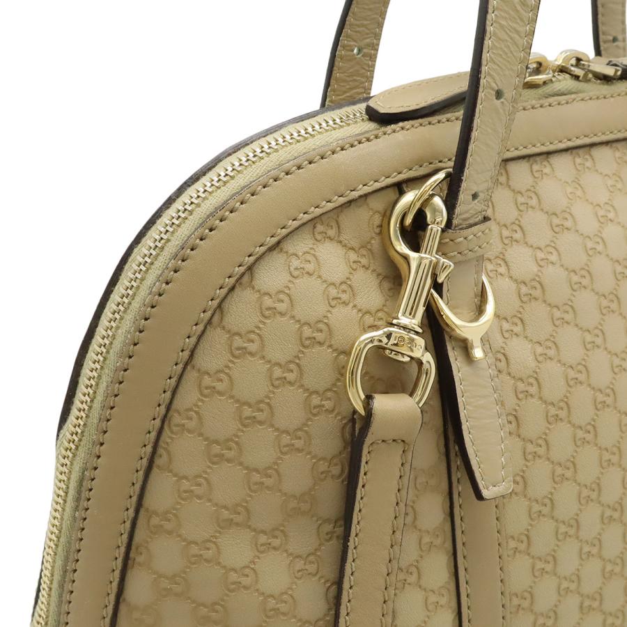 GUCCI（グッチ） マイクログッチシマ グッチニース ハンドバッグ 2WAY