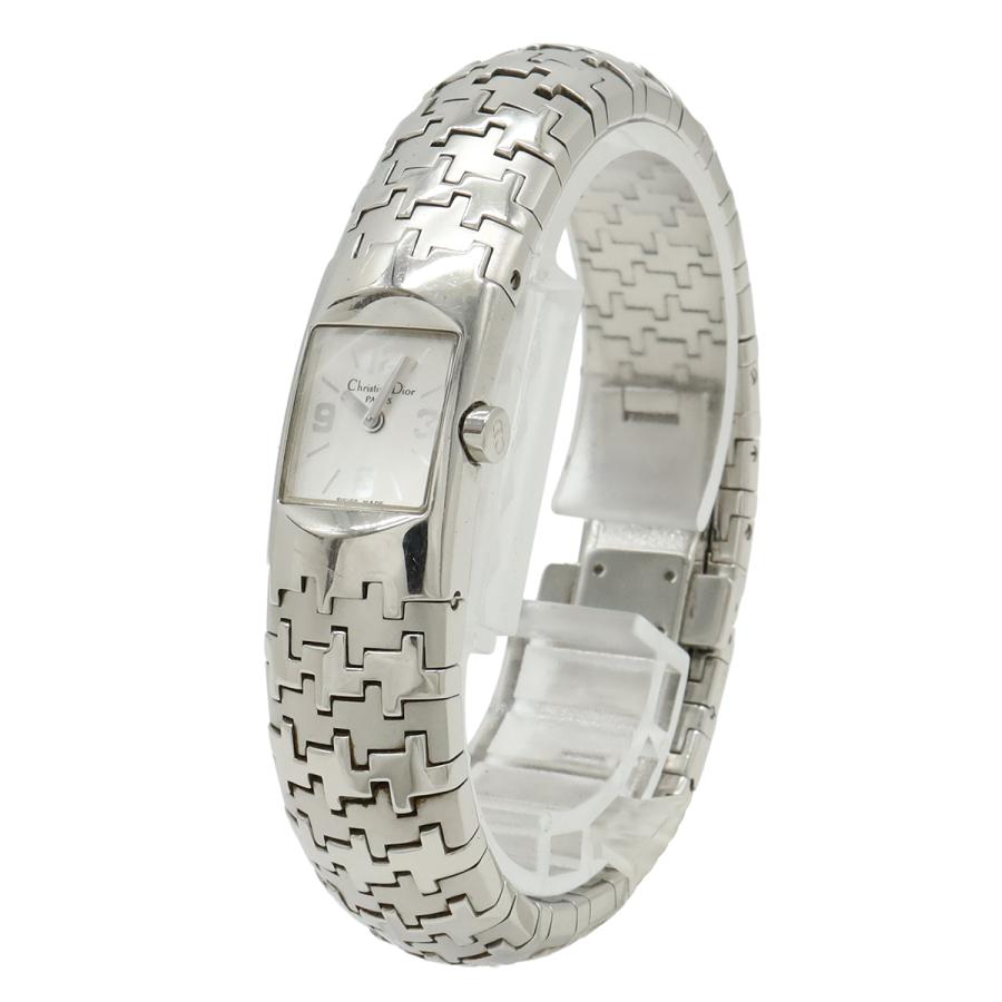 Christian Dior クリスチャン ディオール ディオリフィック シルバー文字盤 SS レディース クォーツ 腕時計 D96-100 | Christian Dior | 01