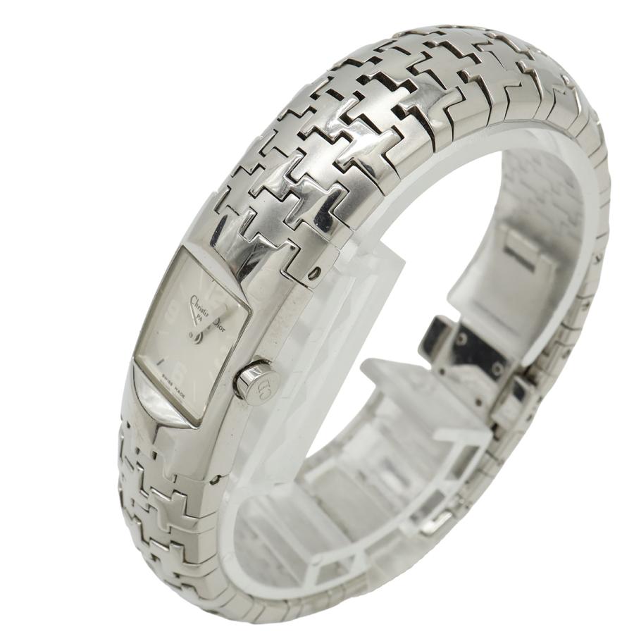Christian Dior クリスチャン ディオール ディオリフィック シルバー文字盤 SS レディース クォーツ 腕時計 D96-100 | Christian Dior | 04