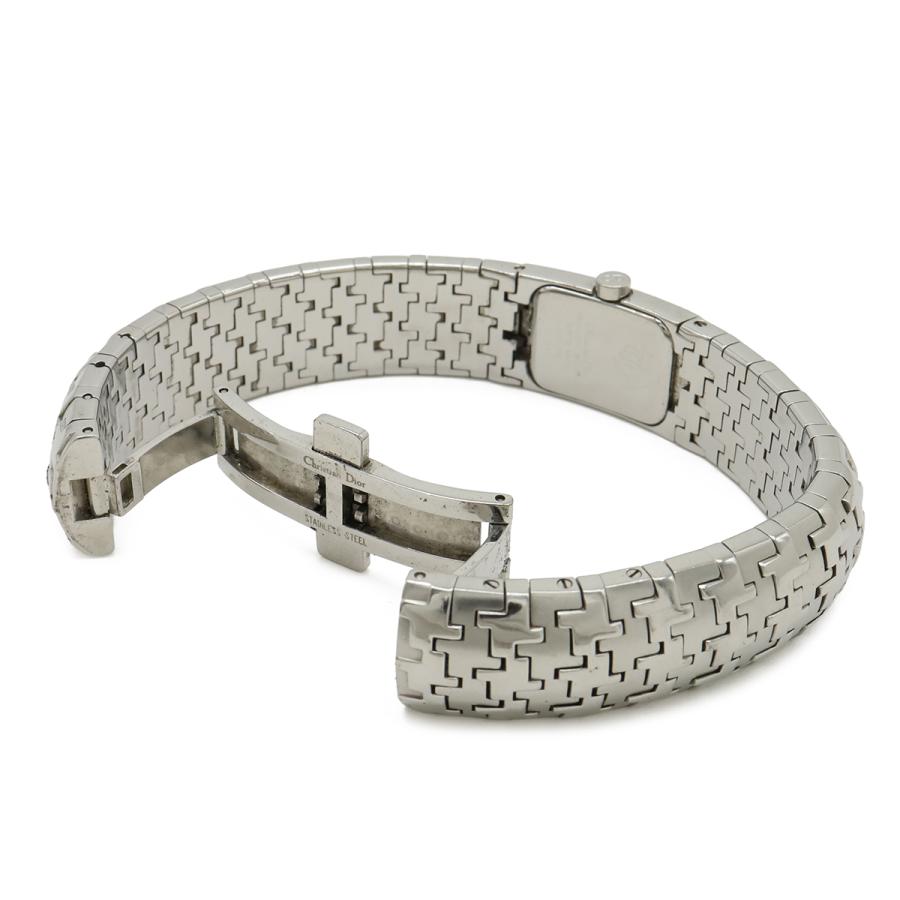 Christian Dior クリスチャン ディオール ディオリフィック シルバー文字盤 SS レディース クォーツ 腕時計 D96-100 | Christian Dior | 06