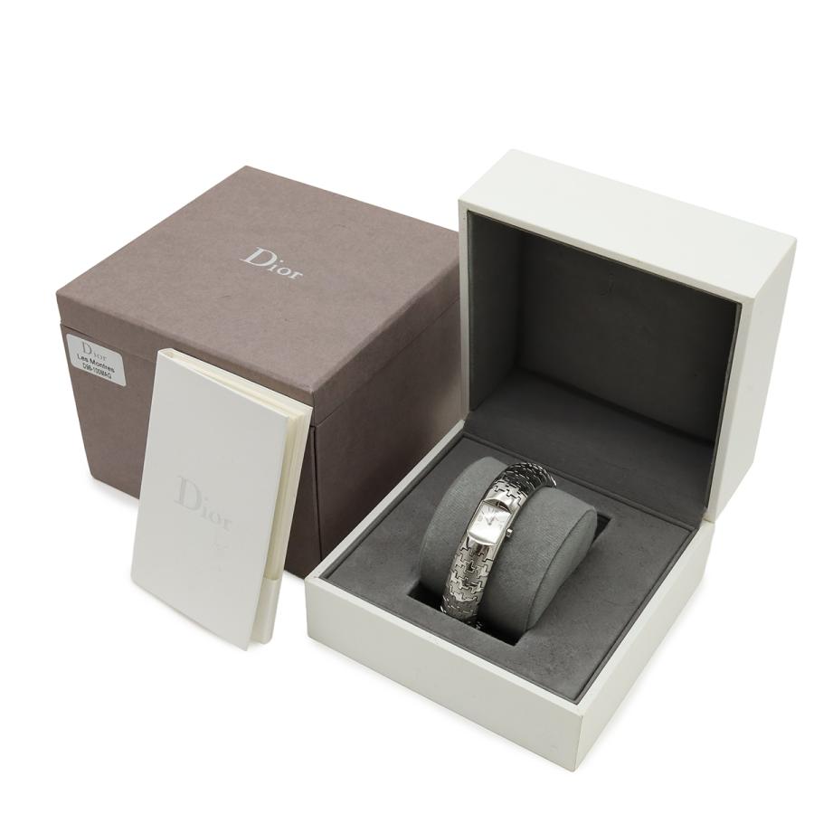 Christian Dior クリスチャン ディオール ディオリフィック シルバー文字盤 SS レディース クォーツ 腕時計 D96-100 | Christian Dior | 07