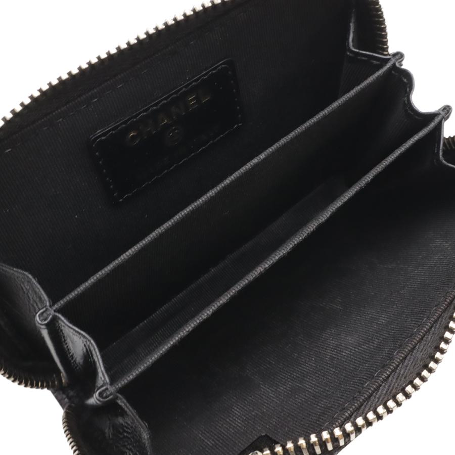 CHANEL シャネル マトラッセ ココマーク コインケース 小銭入れ コインパース キャビアスキン レザー ブラック 黒 ゴールド金具 A69271 | CHANEL | 04