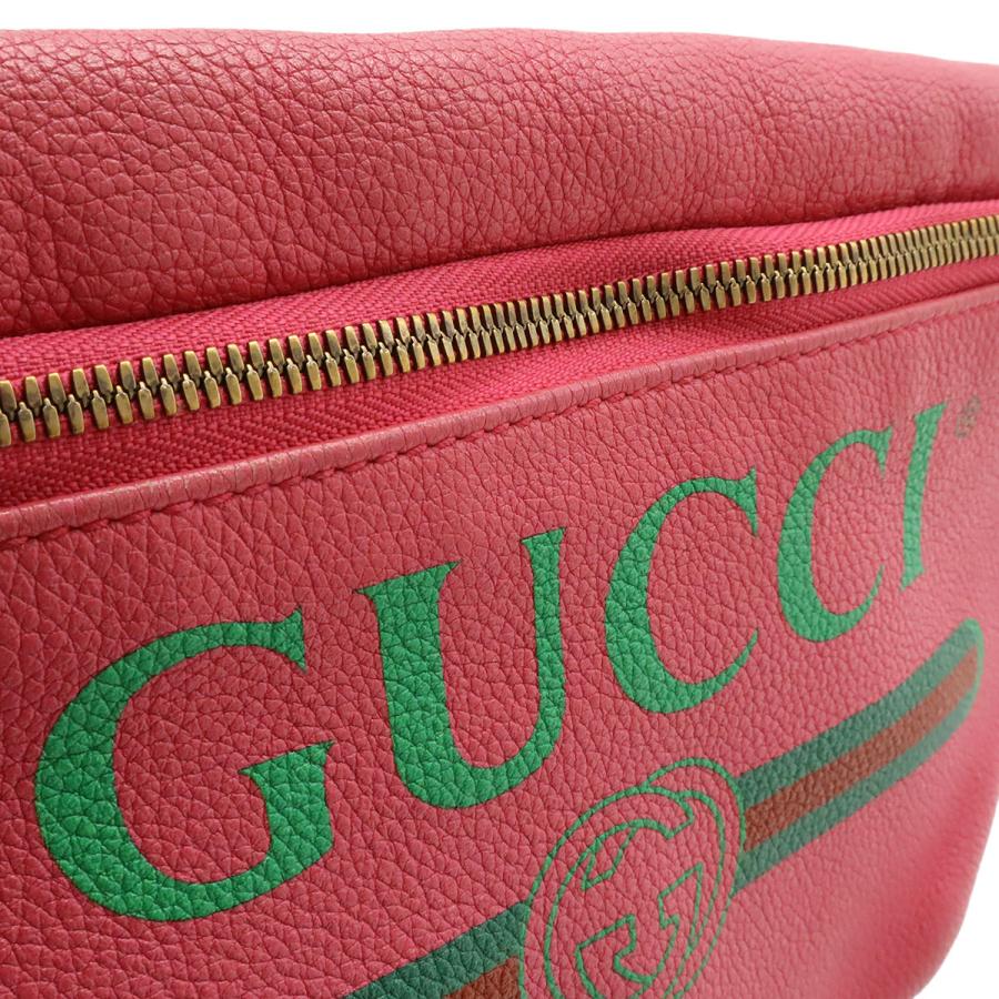 GUCCI（グッチ） グッチプリント シェリーライン ベルトバッグ ボディ
