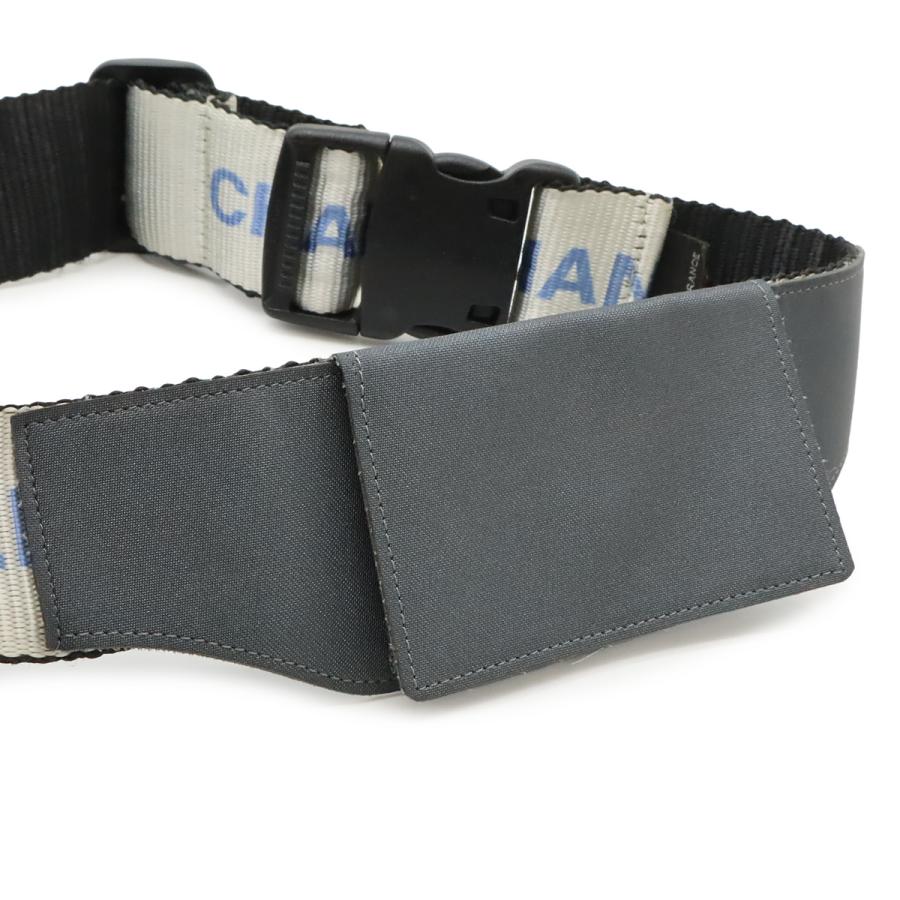 CHANEL シャネル スポーツライン ウエストポーチ ウエストバッグ ボディバッグ ナイロン ダークグレー アイボリー | CHANEL | 05