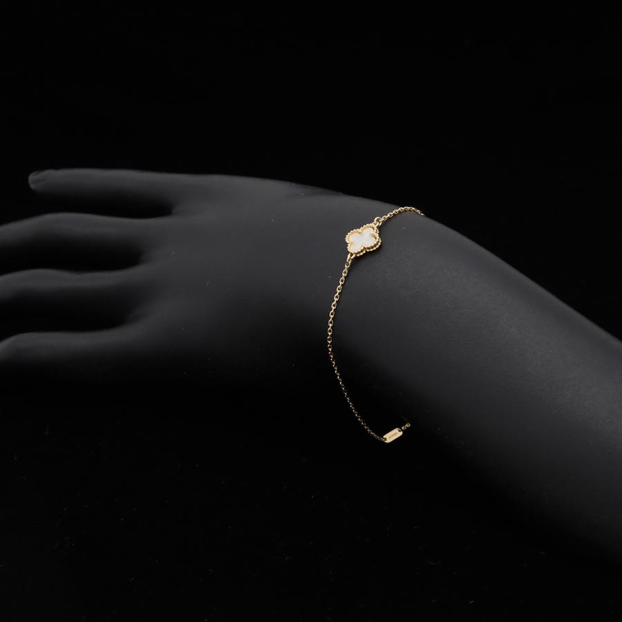 Van Cleef & Arpels ヴァン クリーフ & アーペル VCA スウィートアルハンブラ ブレスレット K18YG マザーオブパール VCARF68800 | Van Cleef ＆ Arpels | 04