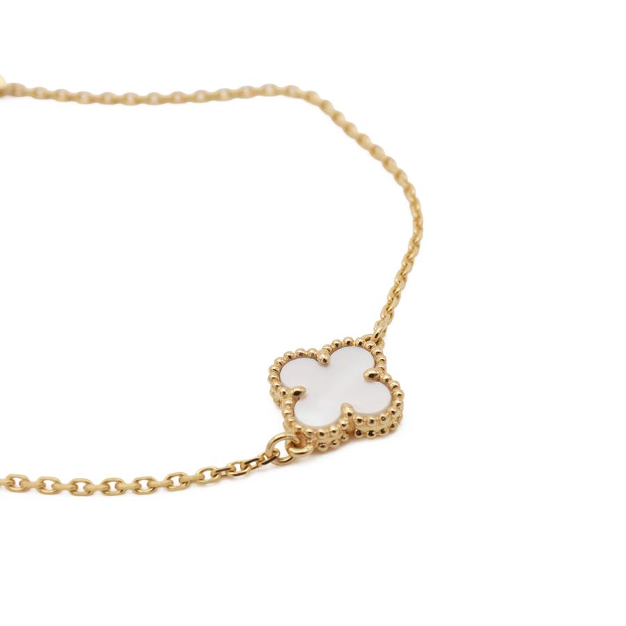 Van Cleef & Arpels ヴァン クリーフ & アーペル VCA スウィートアルハンブラ ブレスレット K18YG マザーオブパール VCARF68800 | Van Cleef ＆ Arpels | 01