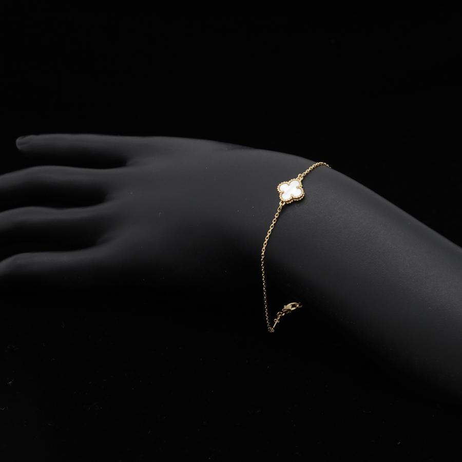 Van Cleef & Arpels ヴァン クリーフ & アーペル VCA スウィートアルハンブラ ブレスレット K18YG マザーオブパール VCARF68800 | Van Cleef ＆ Arpels | 04