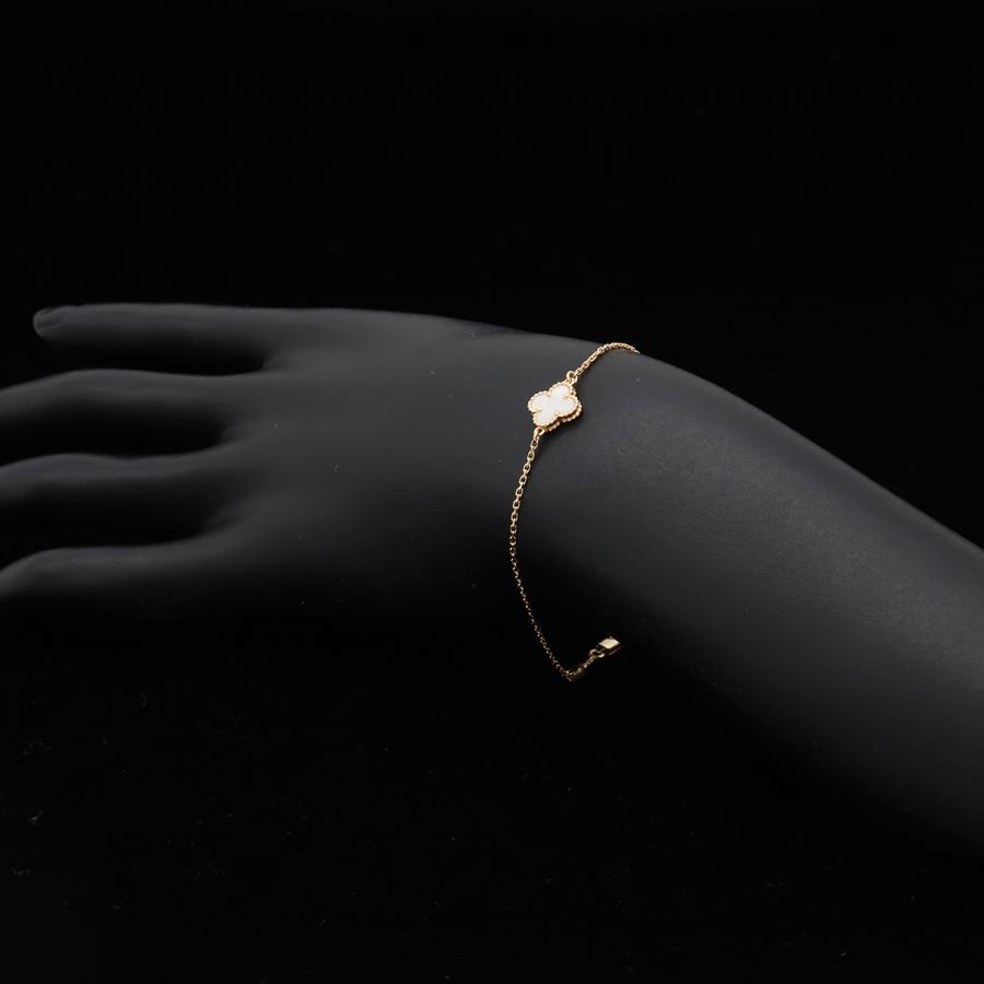 Van Cleef & Arpels ヴァン クリーフ & アーペル VCA スウィートアルハンブラ ブレスレット K18YG マザーオブパール VCARF68800 | Van Cleef ＆ Arpels | 04