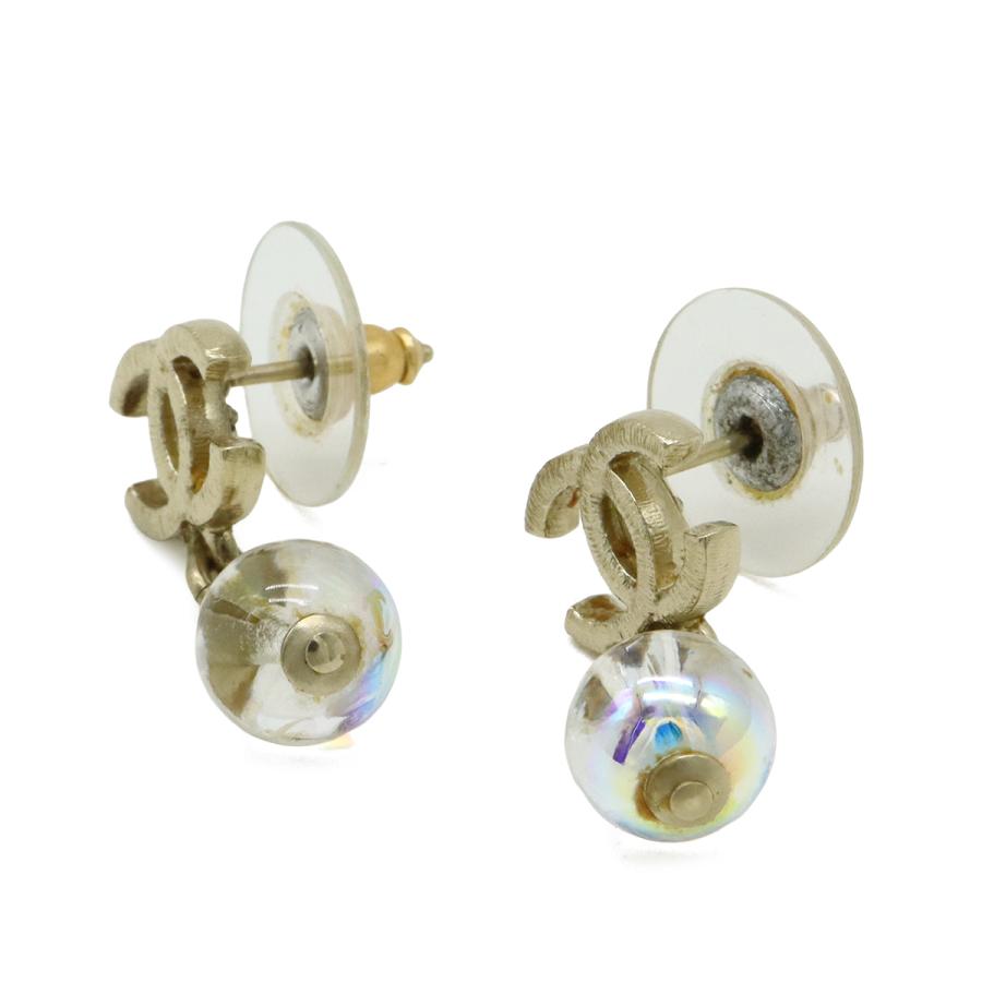 CHANEL シャネル ココマーク スイングピアス GP ビーズ ゴールド 18S | CHANEL | 01