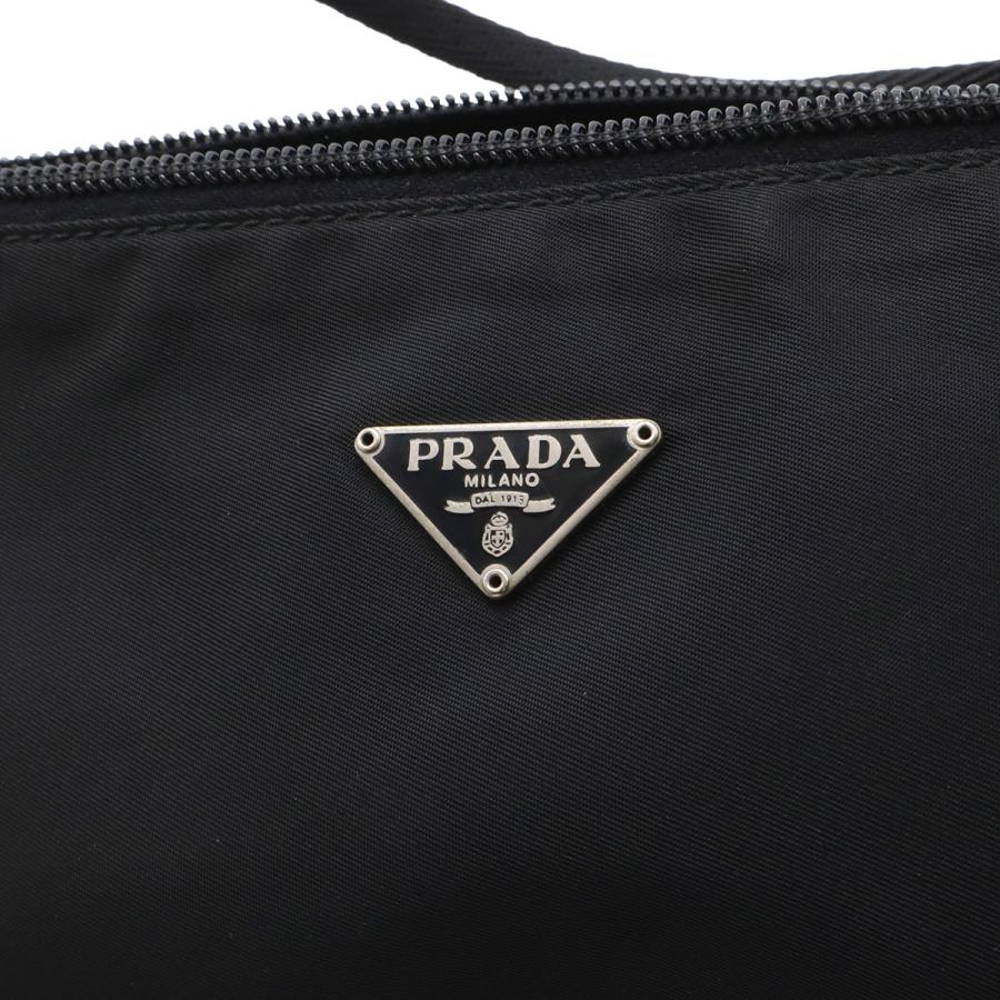 PRADA プラダ トライアングルロゴ アクセサリーポーチ ハンドバッグ