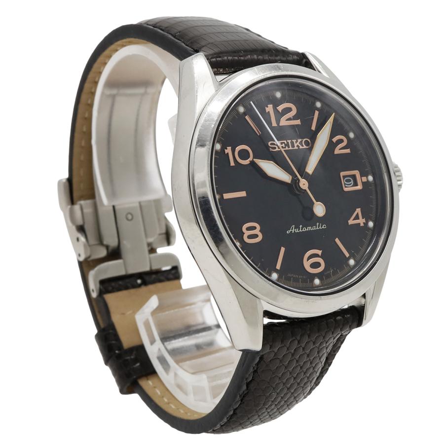 SEIKO セイコー プレサージュ 自動巻時計60周年記念 限定1956本 ブラック文字盤 メンズ AT オートマ 腕時計 6R15-03K0 SARX031 | SEIKO | 02