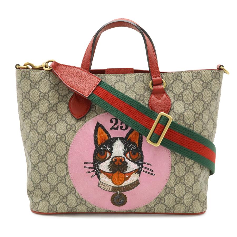GUCCI（グッチ） GGスプリーム BOSCO ボスコ ワッペン アップリケ 犬