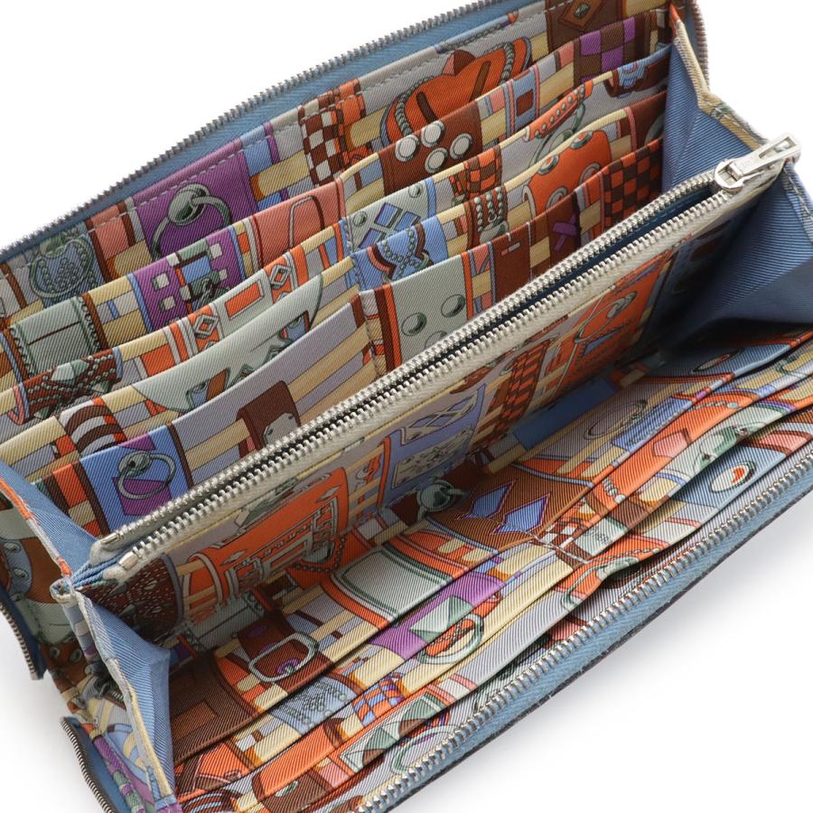 HERMES（エルメス） アザップロング シルクイン ラウンドファスナー 長
