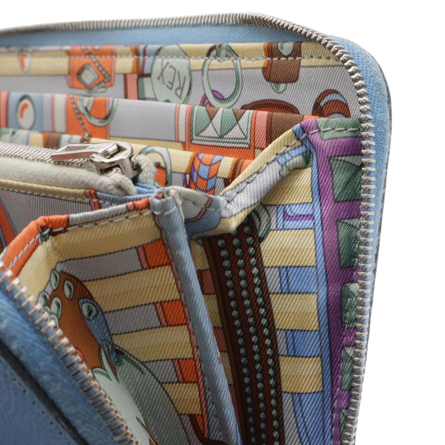 HERMES（エルメス） アザップロング シルクイン ラウンドファスナー 長
