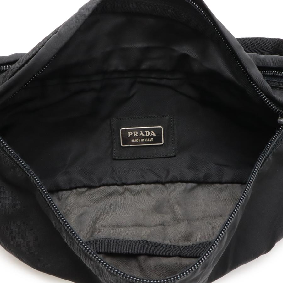PRADA ナイロン系ウエストポーチ PRADA（プラダ） トライアングルロゴ ウエストポーチ ウエストバッグ