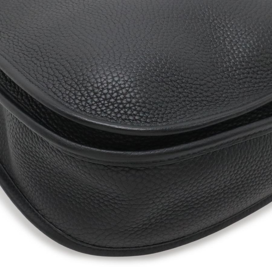 HERMES エルメス エヴリン エブリン II 2 PM ショルダーバッグ 斜め掛け トリヨンクレマンス レザー ブラック 黒 ゴールド金具 □I刻印 | HERMES | 02