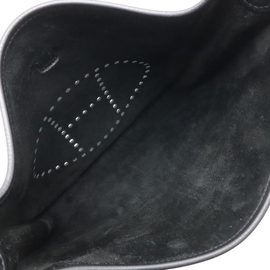 HERMES エルメス エヴリン エブリン II 2 PM ショルダーバッグ 斜め掛け トリヨンクレマンス レザー ブラック 黒 ゴールド金具 □I刻印 | HERMES | 05