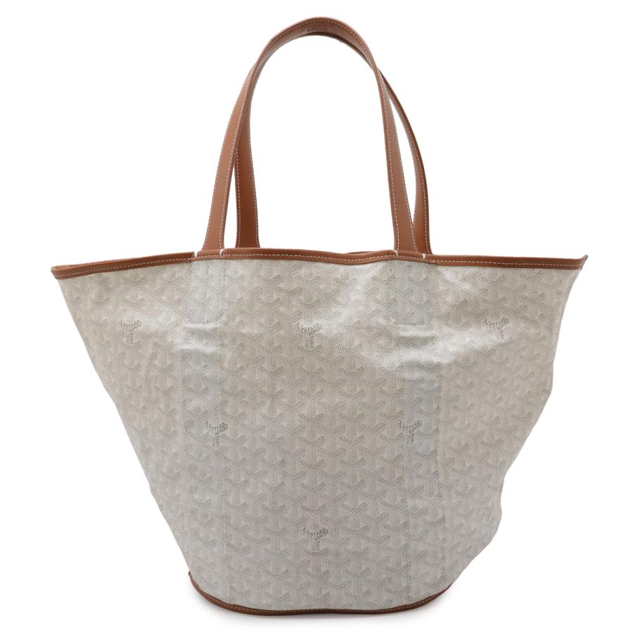 GOYARD ゴヤール ベラーラ バッグ トートバッグ ショルダーバッグ セミショルダー リバーシブル コーティングキャンバス レザー ホワイト | GOYARD