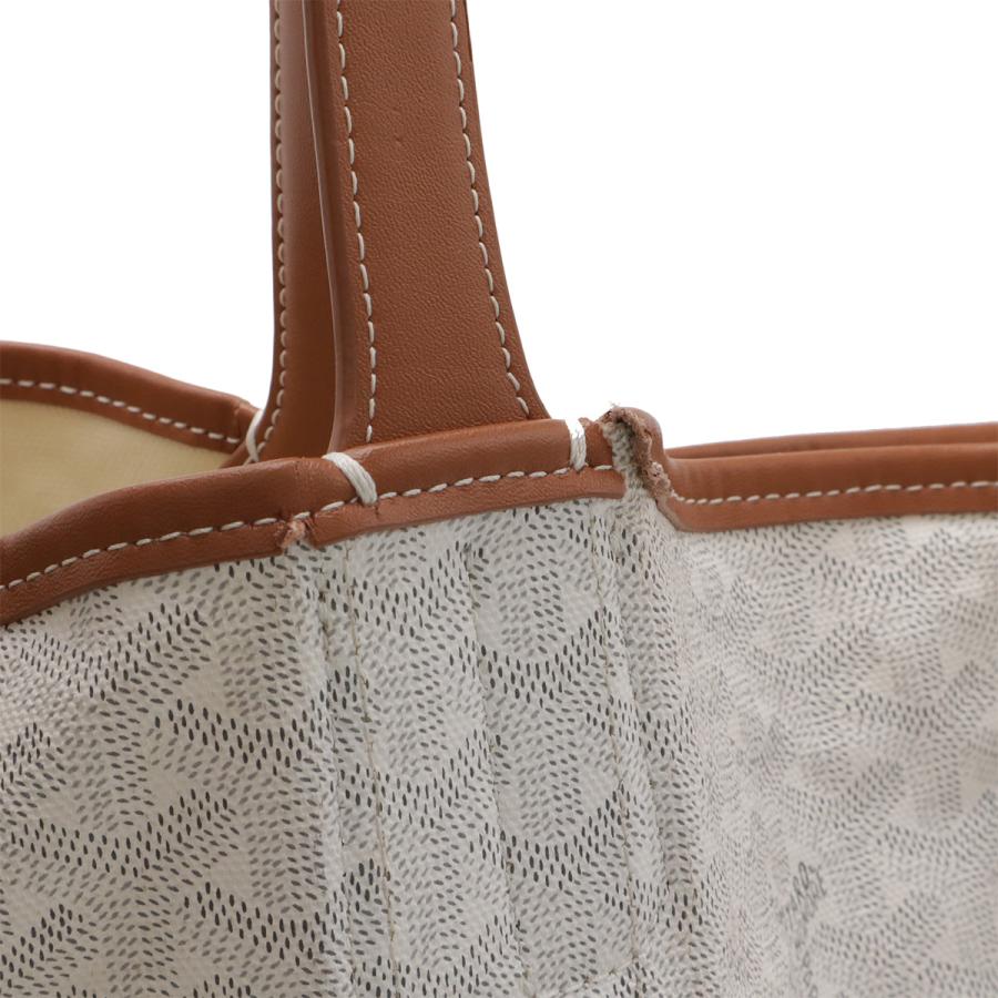 GOYARD ゴヤール ベラーラ バッグ トートバッグ ショルダーバッグ セミショルダー リバーシブル コーティングキャンバス レザー ホワイト | GOYARD | 06