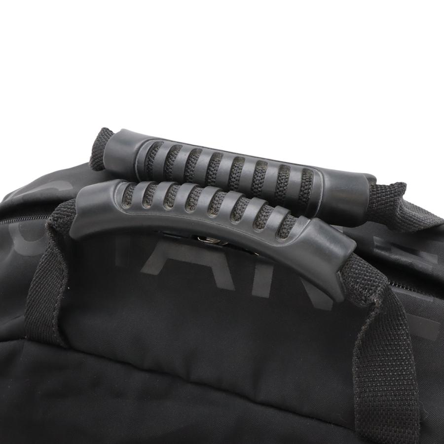 CHANEL シャネル スポーツライン ココマーク ボストンバッグ 2WAY ショルダーバッグ 旅行バッグ ラバー ナイロン ブラック 黒 イエロー