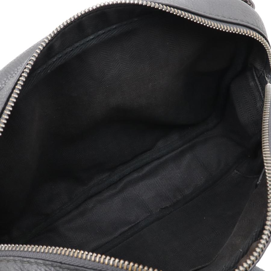 LOEWE ロエベ アナグラム ミリタリー メッセンジャーバッグ XS ショルダーバッグ 斜め掛け レザー グレー シルバー金具 B553A72X22 | LOEWE | 06