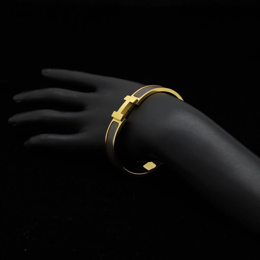 HERMES（エルメス） クリックHH エナメルブレスレット バングル GP