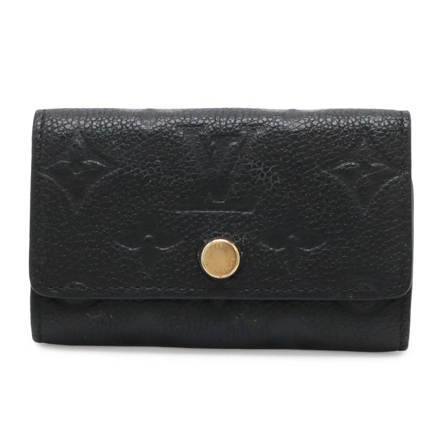 LOUIS VUITTON ルイ ヴィトン モノグラムアンプラント ミュルティクレ6 6連キーケース レザー ノワール 黒 ブラック ゴールド金具 M64421 | LOUIS VUITTON