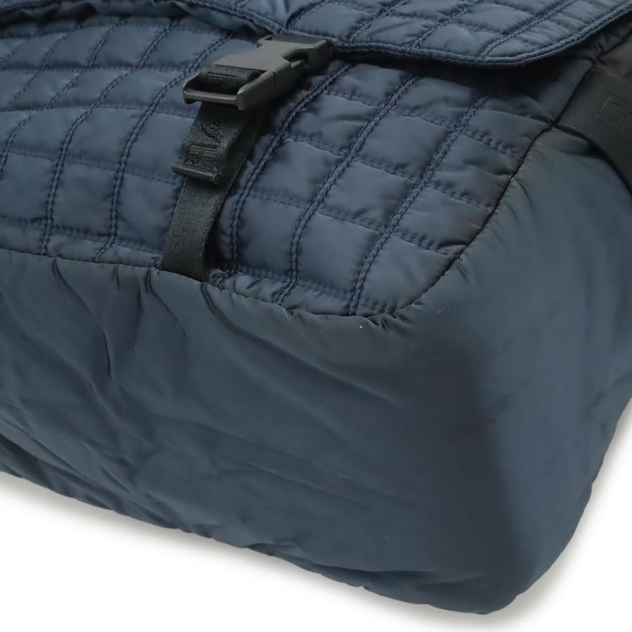 CHANEL シャネル スポーツライン ココマーク メッセンジャーバッグ ショルダーバッグ 斜め掛け キルティング ナイロン ネイビー 紺 | CHANEL | 02